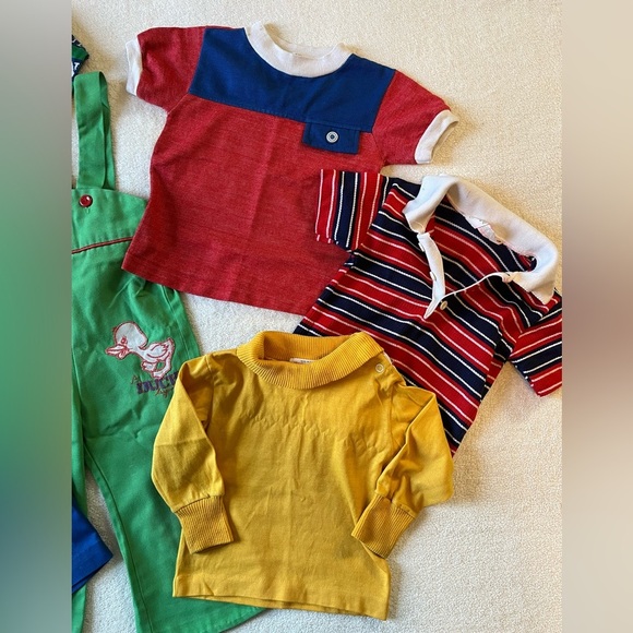 Vintage toddler clothing bundle, 80s 70s. Sizes from 18 months to 3T - Picture 3 of 9